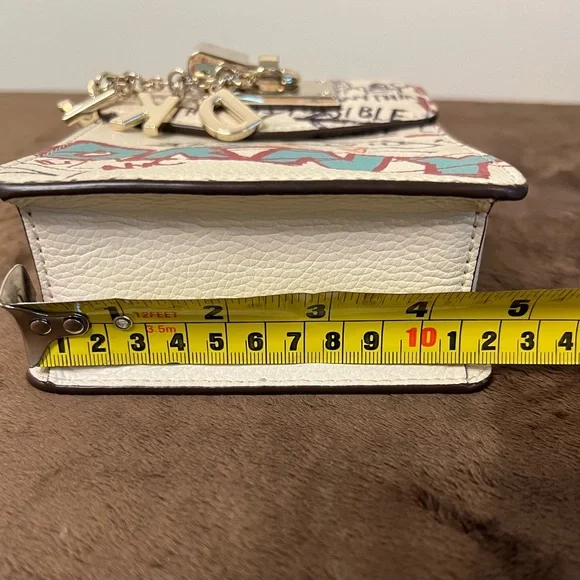 DKNY Elissa Crossbody Graffiti Bag - Picture 8 of 9